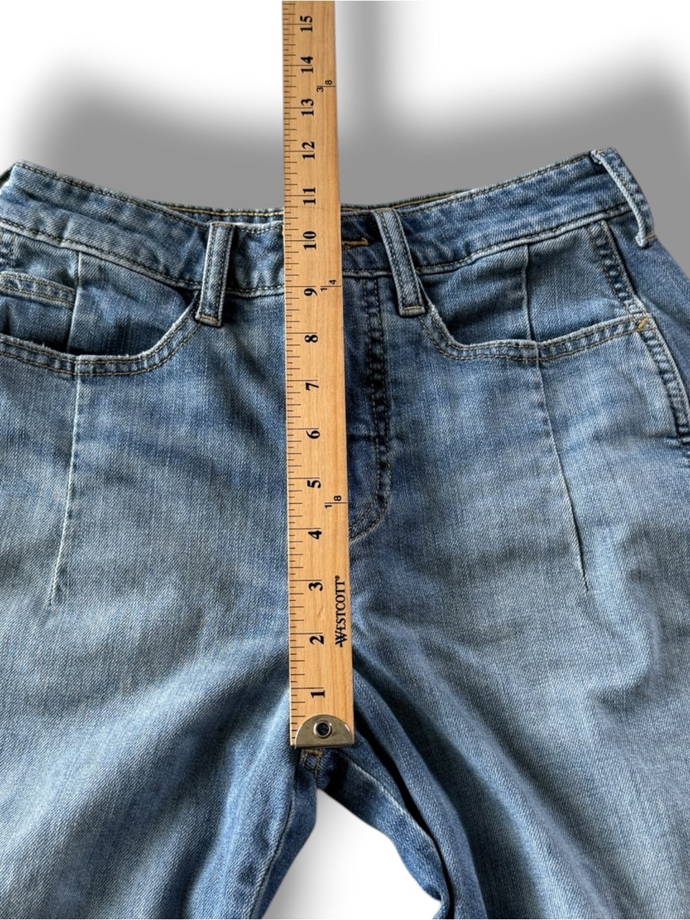 Anthropologie The Kenna Mid-Rise Heritage Barrel Jeans by Pilcro Size 25P - Picture 10 of 11